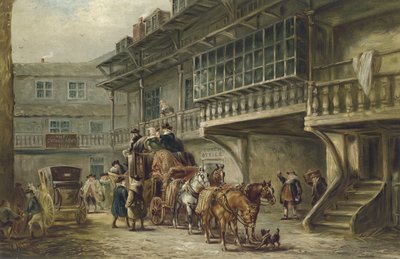 The Oxford Arms, Warwick Lane, Londres de J.C. Maggs